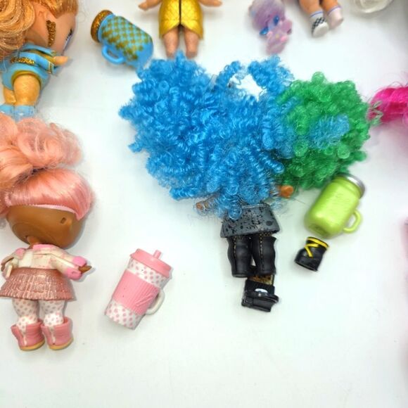 LOL Surprise Hair Goals Tots Dolls Bundle - Picture 7 of 16
